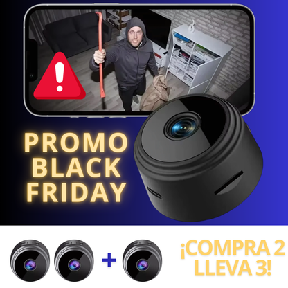 Mini Camara de Seguridad WiFi 1080p HD