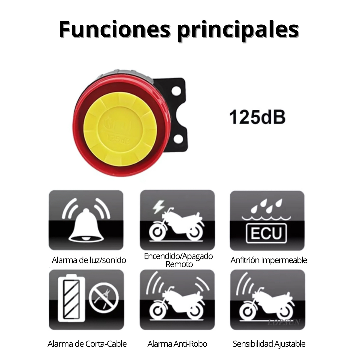 Alarma de Motos Antirrobo